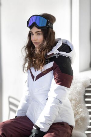 KVISLA SKIDJACKA VIT – DAM