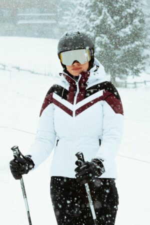 KVISLA SKIDJACKA VIT – DAM